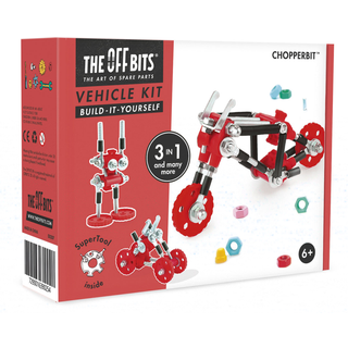 Off Bits STEM BUILDING TOYS CHOPPERBIT Uddannelse Byg dit eget robotleget?j til b?rn 8+ ?r gamle drenge og piger stam leget?j engineering kit mot