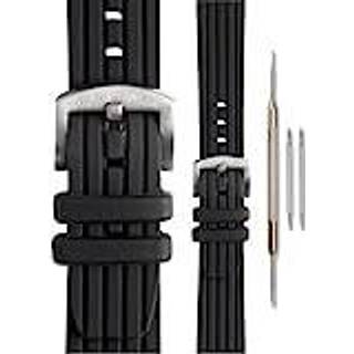 Morellato A01U4025187019ST24 24mm Sort Urrem