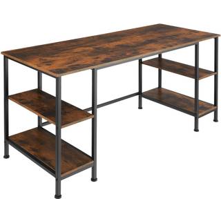 Skrivebord Stoke 137x55x75cm - Industrielt lyst træ, egetræ Sonoma