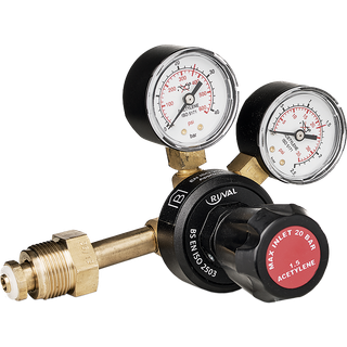 Reduktionsventil AGA Ryval regulator Acetylen