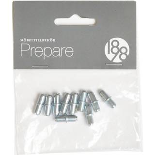 1898 Prepare hyldeknægte krom, 5x16 mm, 10-pak