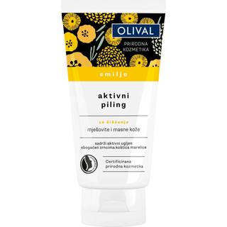 Olival Immortelle Active Peeling Eksfolierende ansigtsrens til fedtet og kombineret hud 75 ml - 75 ml