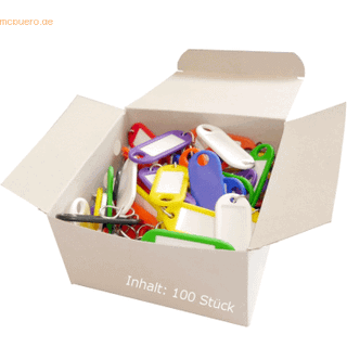 WEDO - snap hook - assorted colours - pack of 100