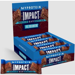 Impact Protein Bar - 12 x 64g - Mørk chokolade &amp; havsalt