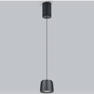 Helestra Ove LED-hængelampe Ø9,5cm 927 sort