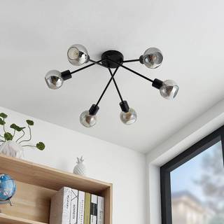 Lindby - Lioma 6 Loftlampe Black