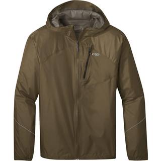 Outdoor Research Men's Helium Rain Jacket Coyote, M