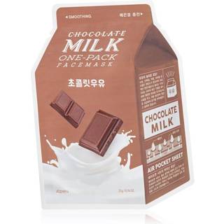 A’pieu One-Pack Milk Mask Chocolate Nærende sheetmaske 21 g - 21 g