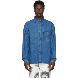 JW Anderson Rembrandt denim overshirt - blue - EU 46