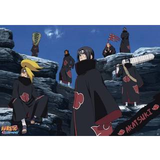 NARUTO SHIPPUDEN - Akatsuki - Poster 91x61cm