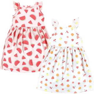 Hudson Baby Girls 'bomuldskjoler frugtsalat 0-3 måneder