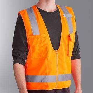 Ergodyne Glowear 8249Z ANSI Economy Orange Surveyors Reflekterende sikkerhed Vest 2xl/3xl