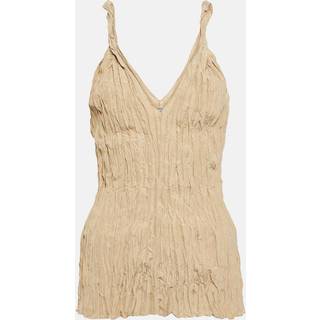Toteme Silk tank top - beige - XS