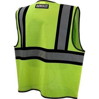 DEWALT DSV221 Klasse 2 Kontrastende trimøkonomi Mesh Vest - Green - Størrelse M