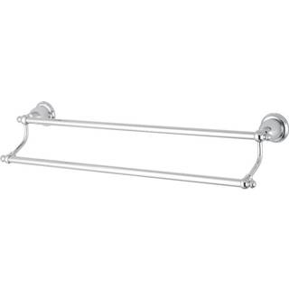 Kingston Brass BA7973C Engelsk Vintage 24 """" Dobbelt h?ndkl?destang Poleret krom