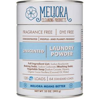 Meliora rengøringsprodukter vaskeri pulver rengøringsmiddel (128 han indlæses) uscenteret