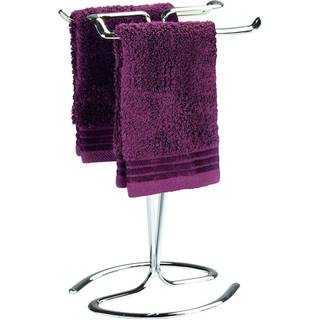 Idesign metalh?ndkl?de Rack Axis Collection - holder 2 h?ndkl?der 7,75 x 6,25 x 13,5 krom