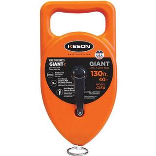 Keson G130 Giant Chalk Line Reel 24-ounce kridtkapacitet 130-fod
