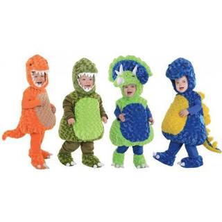 Underpak unisex Baby Baby's T-Rex sp?dbarn og sm?b?rn kostumer Orange X-Large 4-6 US