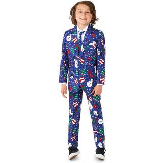 Snowman Blue jakkesæt
