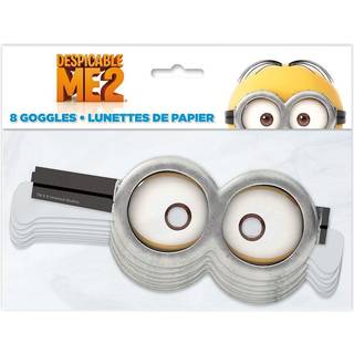 Despicable Me Party Goggle Masks - One St?rrelse 8 PCS