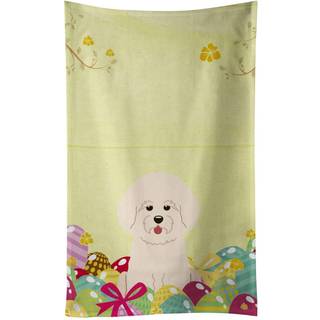 """"Caroline's Treasures P?ske?g Bichon Frise k?kkenh?ndkl?de Multicolor 25"""""""" x 15""""""""""""