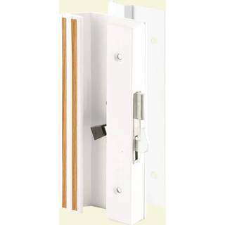 Prime-line C 1191 Lav profil/lav base Hvid aluminium Latch Handle (Single Pack)