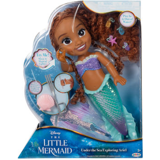 Disney den lille havfrue Ariel dukke med h?r charme! Feature Singing & Talking Doll tilbeh?r Aktiver musik & magiske lys - Spil ind og ud af vand