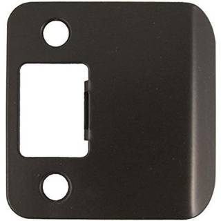 Round Corner Extended Lip Strike 2-1/4 """" X 1-3/4 """" (2-1/4 """" Overordnet l?ngde) Olie-rubbed bronze af Stone Harbor Hardware