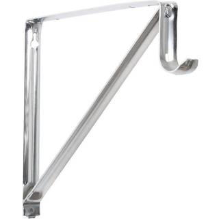 Knape & Vogt RP-0045-CH Hylde og Rod Closet Bracket Chrome