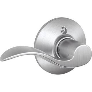 Schlage F170 ACC 626 LH Accent Dummy Lever Long Satin Chrome