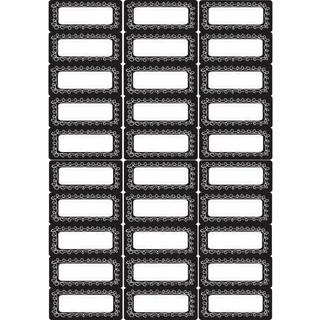 Ashley Productions Die-Cut Magnetic Foam Chalk Loop Labels/Namplates 30 pr. Pakke 3 pakker