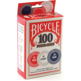 Bicycle Plastic Poker Chips 2 Gram (100)