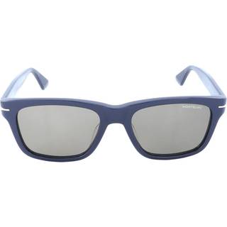 Montblanc MB0263S 004 54 Solbriller Mænd Blue - Matte Blue - 54mm