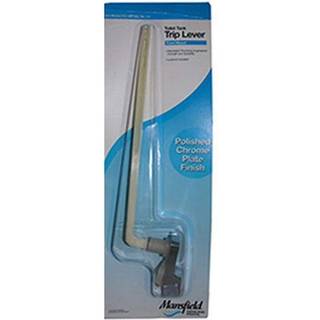Lasco 04-1808 Toilet Flush Lever Mansfield Straight Plastic Arm Chrome Plagdet h?ndtag 7-tommer