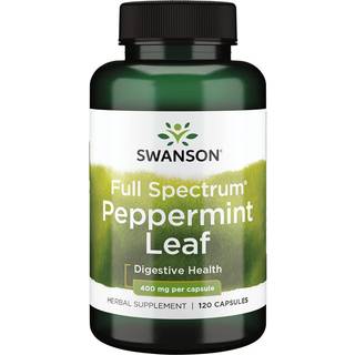 Fuldspektret Pebermynteblad, 400 mg - 120 kapsler