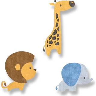 Thinlits Die Set Baby Jungle Animals by Jordan Caderao
