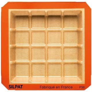 Silpat den originale firkantede tabletteform - 16 portioner