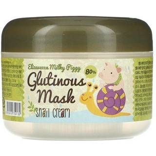 Elizavecca Milky Piggy Glutinous Mask 80% Snail Cream Intensiv fugtgivende og nærende maske med snegleekstrakt 100 g - 100 g