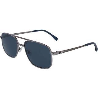 Lacoste Mand L231S 038 Solbriller Metal Grå klar Blå Pilot