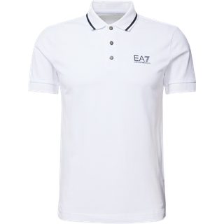 EA7 Herren Polo-Shirt weiß