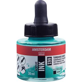 Amsterdam Akryl Ink, 30 ml. Turquoise Green (661)