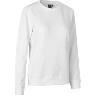 ID 0381 PRO Wear CARE sweatshirt ubørstet I dame Hvid S