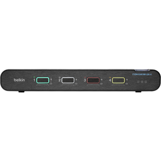 Belkin Universal 2nd Gen Secure KVM Switch 4-Port Single Head w/ CAC