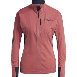 Adidas Women's Terrex Xperior Cross-Country Ski Soft Shell Jacket Wonred, XS