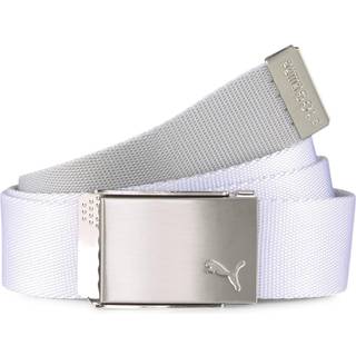 Men&#39;s Puma Reversible Webbing&#39;s Golf Belt, White, Accessories - Bright White - OSFA