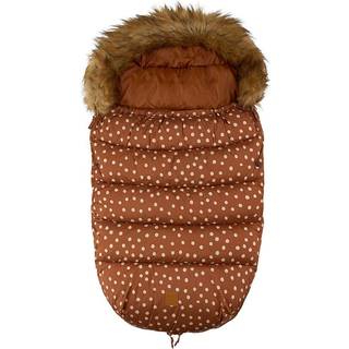 Buddy & Hope Winter Prikket Kørepose Kanelbrun One Size   Prikker   unisex