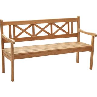 Fritz Hansen - Skagen Teak - Havebænke - Mogens Holmriis - Brun - Træ