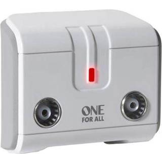 One for All SV-9602 Plug and Play FM/VHF/UHF 2-vejs TV-signalforstærker