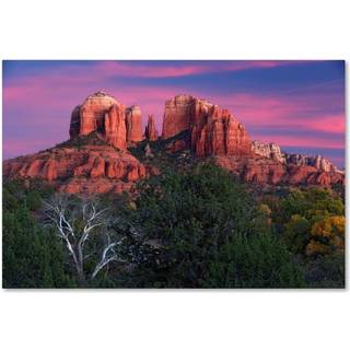 Varemærke kunst ali17862-c2232gg sedona katedral rock skumring